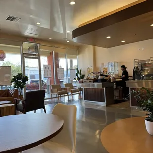 Spacious interior