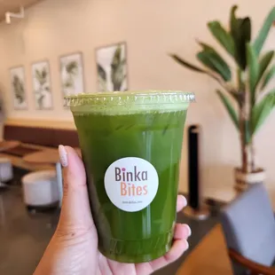 Calamansi Matcha Lemonade