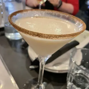 Pumpkin martini