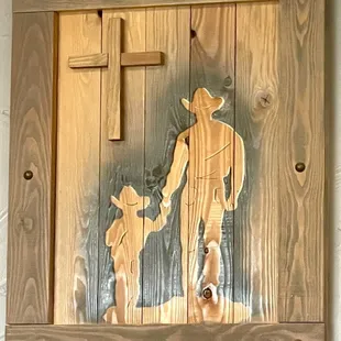 a man and a dog holding hands