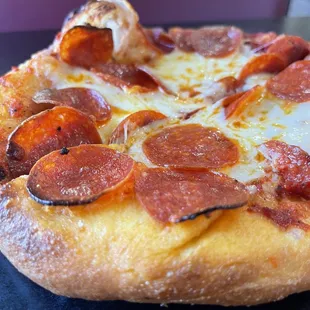 pepperoni and cheese pizza
