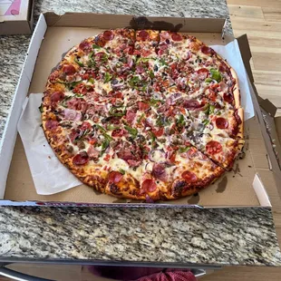 Kitchen Sink Pizza