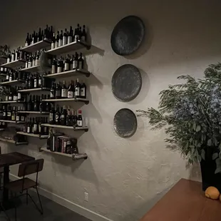 Wine wall