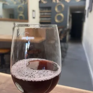 A good sign of good wine