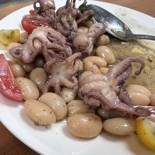 Octopus salad