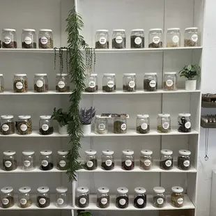 A few of the herbs we have in stock for your wellness needs. Stop in and ask how we can assist you!