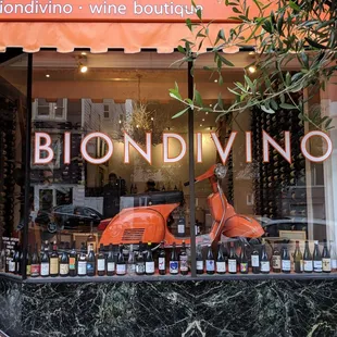 Charming wine shop, helpful staff.