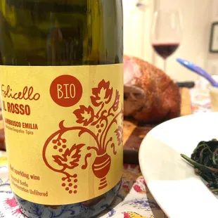 Lambrusco and Peking Duck go together like