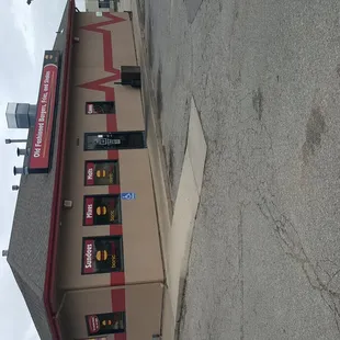 This is the joint from the outside.