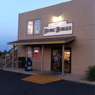 exterior of restaurant
