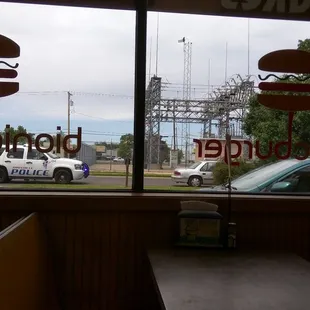 Cops nailed one outside.