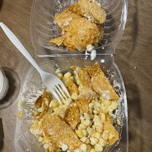 Ordered a Tostiesquite, no bueno !!! Has no taste and the tostitos are super soggy. Has absolutely no taste at all.