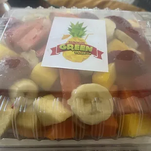 Bionico with cream and toppings on the side $14