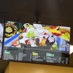 Drinks cost as of September 2023