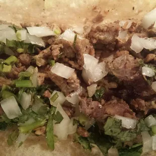 Ground beef .no asada.i