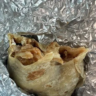 Papas Con Huevos Breakfast Burrito
