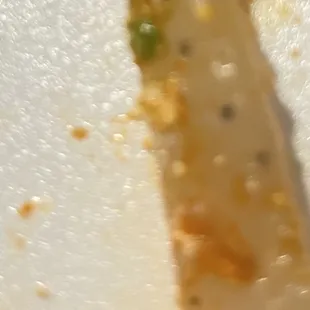 This is mold that was in the cuero