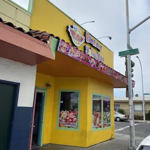 Front of the shop