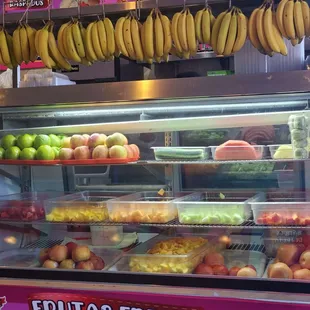 Fresh fruits.