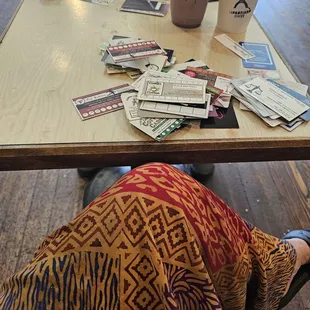 Great coffee. Now I need to sort all my coffee cards