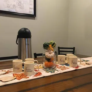 sushi and sashimi, interior