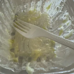 The vegan potato salad was good. Almost too good. Grabbed a couple containers to go!