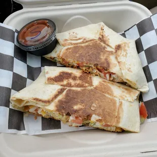 Vegan Beefy Crunch Wrap