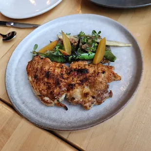 Chicken Under a Brick