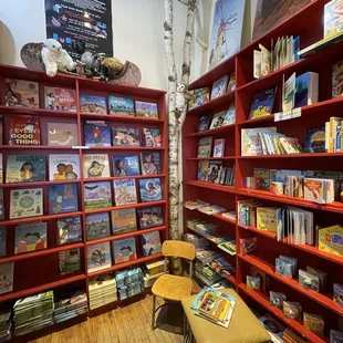 Children's book section is the best