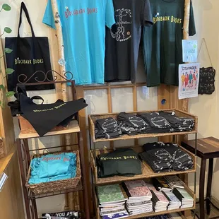 Merchandise, notebooks, bags &amp; more options for gifts