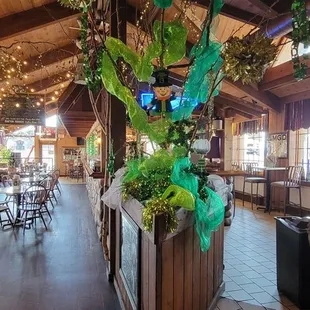 A broader view of the pub wing.