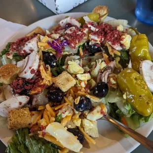 Salad bar heaven!