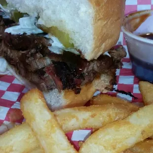 BBQ Brisket Sandwich did not disappoint!!