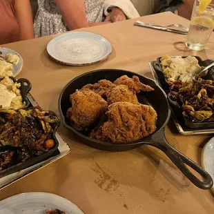 Full Chicken comes with all this for $40. Pretty good deal.