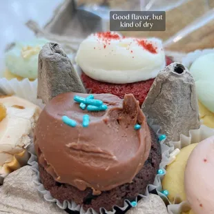 Chocolate on chocolate