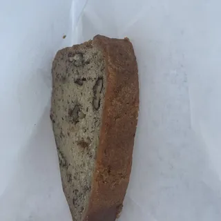Mom's Banana Nut Bread Slice