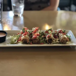 Spring rolls. Taste 4/5