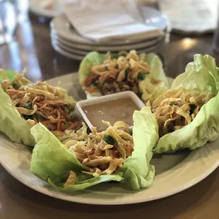 Chicken lettuce wraps. Taste 3/5