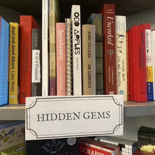 My favorite section of the bookstore