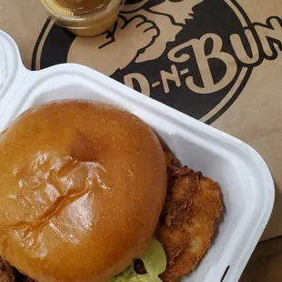 Chicken sandwich... nom!