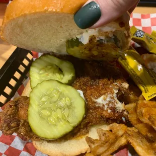 Chicken sandwich for the win