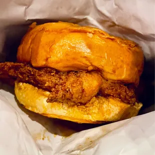 Spicy Chicken Sammy
