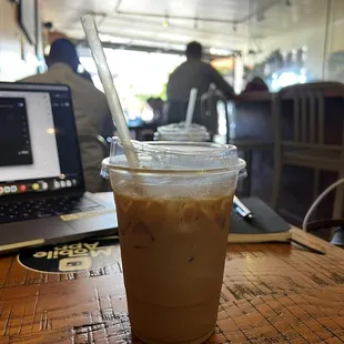 Iced Honey B Latte