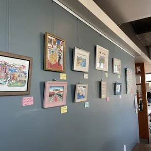 My art show at Bird Rock  Welcome to check it out.