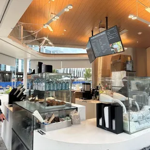 a man standing in front of the counter