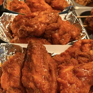 BEST SELLER !! try our mouth watering chicken wings ( regular,buffalo, bbq) only 5 pieces for $4.99