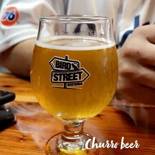 Churro beer