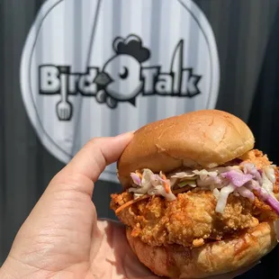 Yummy Nashville Hot Sandwich that they are known for. Highly recommended 6.10.21