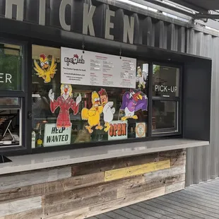 Order and pickup window