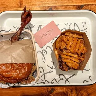 Claude the Claw with Fries